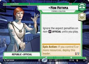 Mon Mothma - Forming a Coalition (Hyperspace) (273) [Secrets of Power]