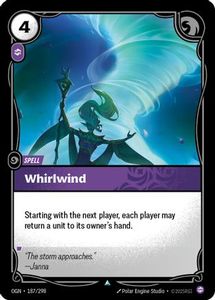 Riftbound Single In Stock: Whirlwind (187/298) - Origins