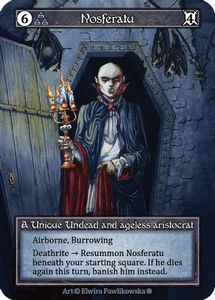 Nosferatu (Foil)  - Gothic Foil