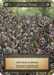 Sorcery Singles In Stock: Zombie Horde  - Gothic