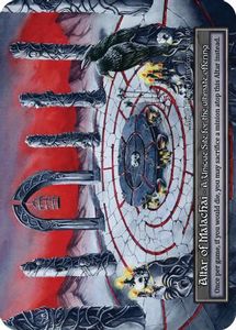 Sorcery Singles In Stock: Altar of Malachai (Foil)  - Gothic Foil