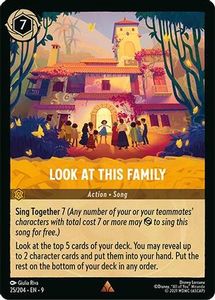 Lorcana Singles In Stock: Look at This Family (25/204) - Fabled
