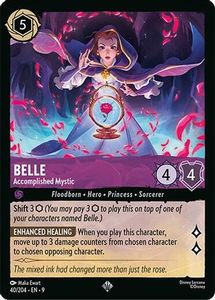 Lorcana Singles In Stock: Belle - Accomplished Mystic (40/204) - Fabled