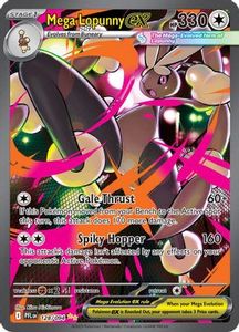 Mega Lopunny ex - 128/094 128 - [ME02 Phantasmal Flames] Holofoil