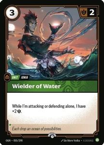 Riftbound Single In Stock: Wielder of Water (055/298) - Riftbound Organized Play Promotional Cards Foil