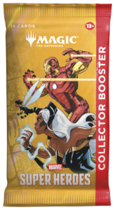 Trading Cards Magic The Gathering: Marvel Super Heroes Collector Booster