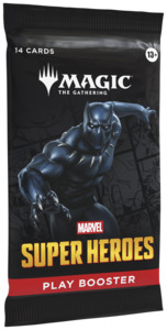 Trading Cards Magic The Gathering: Marvel Super Heroes Play Booster