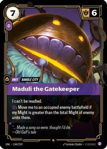 Maduli the Gatekeeper (144/219) - Unleashed Foil