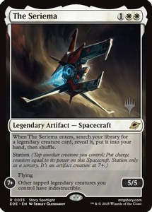 Fresh Mtg Singles: The Seriema (PPEOE-035) [Promo Pack: Edge of Eternities]