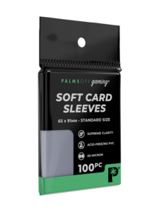 Palms Off Soft Card Sleeves Standard