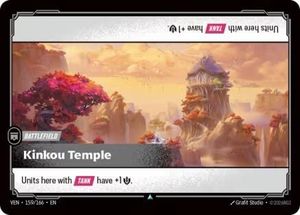 New Arrivals: Kinkou Temple (159/166) - Vendetta Foil