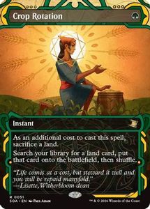Fresh Mtg Singles: Crop Rotation (SOA-051) [Secrets of Strixhaven: Mystical Archive]