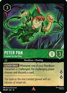 New Arrivals: Peter Pan - Created by the Vine (89/204) - Attack of the Vine