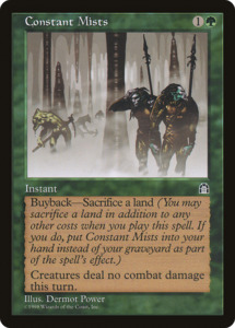 Mtg Singles Instock: Constant Mists [Stronghold]
