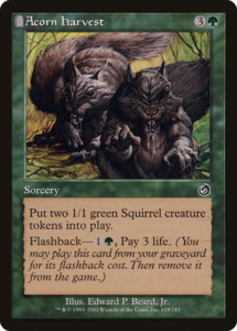 Mtg Singles Instock: Acorn Harvest (TOR-118) [Torment]