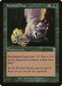 Mtg Singles Instock: Squirrel Nest (ODY-274) [Odyssey]