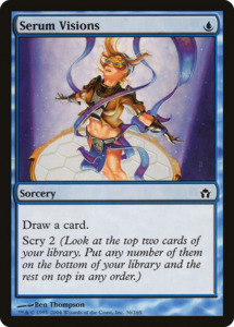 Mtg Singles Instock: Serum Visions (5DN-036) [Fifth Dawn]