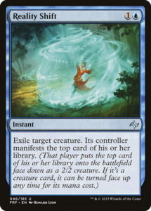 Mtg Singles Instock: Reality Shift (FRF-046) [Fate Reforged] Foil
