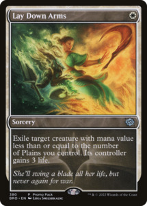 Lay Down Arms (PPBRO-380) [Promo Pack: The Brothers' War]