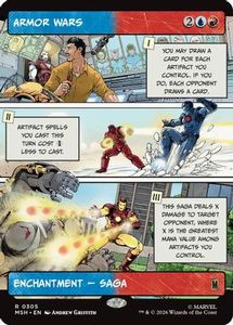 Fresh Mtg Singles: Armor Wars (Borderless) (MSH-305) [Marvel Super Heroes]