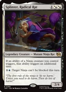 Splinter, Radical Rat (TMT-169) [Teenage Mutant Ninja Turtles]