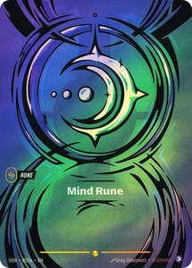 Riftbound Single In Stock: Mind Rune (R03a) (R03a) - Vendetta Foil
