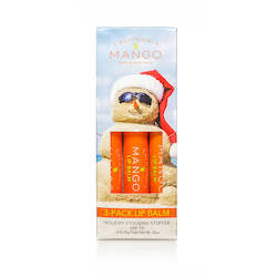 Body Care: Beach Vibes Snowman Lip Balm SPF15 Trio