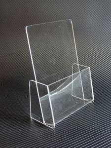 Products: Perspex Brochure Holders Auckland NZ Cambrian Plastics
