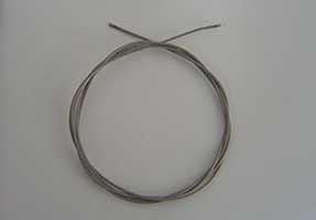 Products: (WWHW) Hanger Wire Stainless Steel 1m - Cambrian Plastics