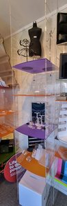 Products: Acrylic Shelving Units Auckland NZ Cambrian Plastics