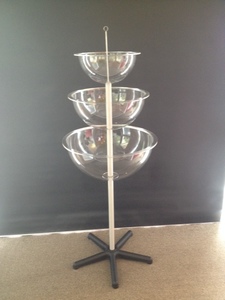 Products: Bowl Stand Triple Auckland NZ Cambrian Plastics