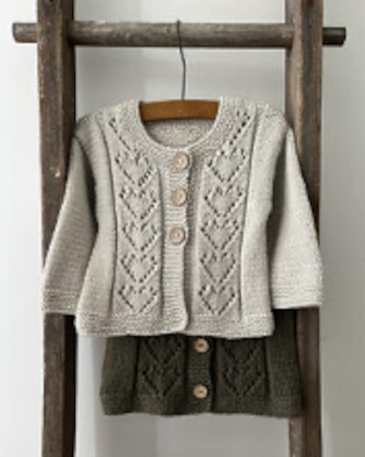 Kiwi Knit Pattern Lilly Cardigan-Double Knit