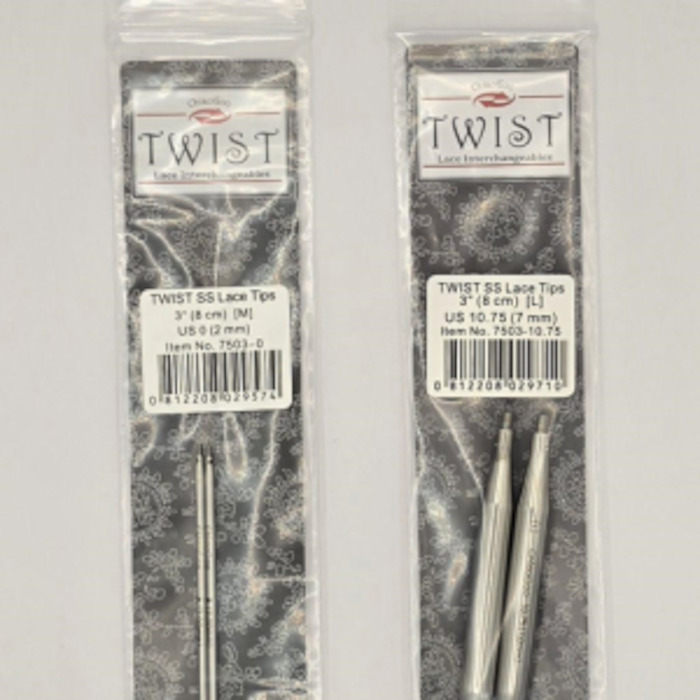 Twist Tips: Twist Stainless Steel Tip 10cm