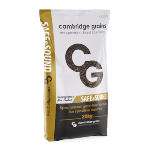 Products: CG Safe And Sound Premium Grains Equine Feed