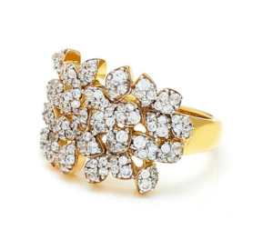 Ring: Eden / Ring / Clear + Gold