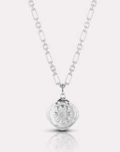 Boh Runga 1: Marigold Pendant - Sterling Silver