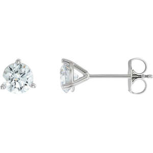 Laboratory Grown Diamonds: 18ct WG Lab Diamond Studs
