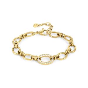 Nomanation Jewellery: Affinity gold steel chain bracelet