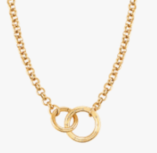 Nomanation Jewellery: Infinito Gold Plated Cubic Zirconia Necklace