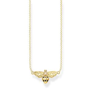 Gold Plated Jewellery: Gold plated bee necklace