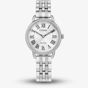 Ladies Classic Eco-Drive Watch - Stainless Bracelet