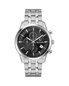 Bulova: Classic Sutton Chronograph - Black Dial