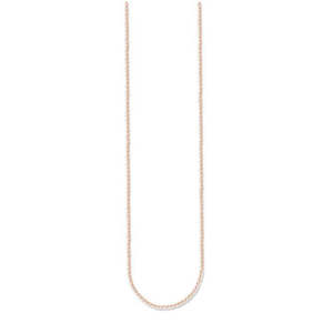 Gold Plated Jewellery: Rose Gold Plated Fine Box Chain