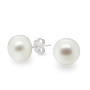 Pearl Studs - 12mm - SS