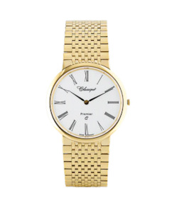 Classique - White face - Roman Numerals with Gold bracelet