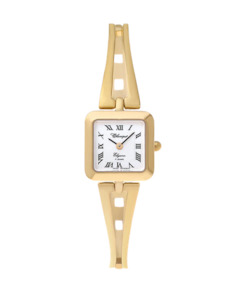 Classique Watches: Classique - Freya - Square dial - Gold plated