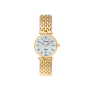 Classique Watches: Classique - Oakley - Gold plated - white dial