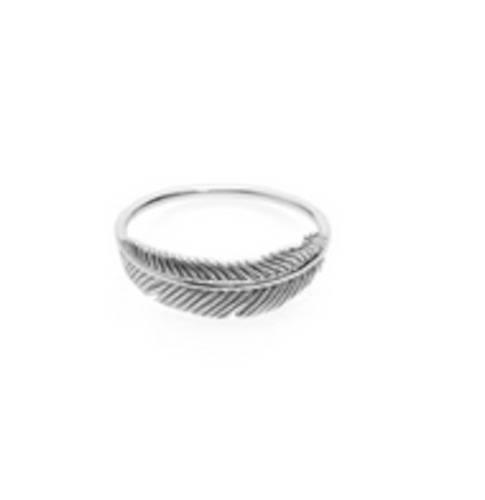 Miromiro Feather Ring