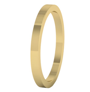 9ct Gold Square Bangle