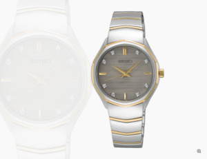 Seiko - 2025 Daywear - 2 Tone -  Natural Diamond Markers